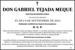 Gabriel Tejada Meque